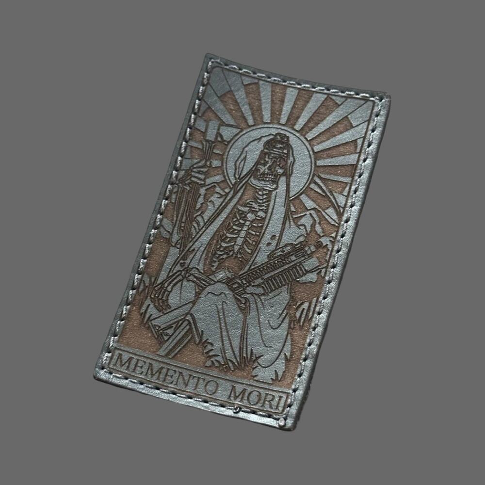 Bald Bros Gypsy Walters Memento Mori Black Out Patch